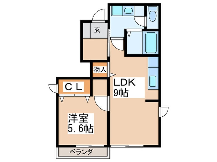 間取り図 ヴァンベールヒルズ
