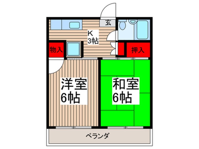間取図 ロイヤルマンション今井