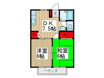 間取図 エンジェルハイツ