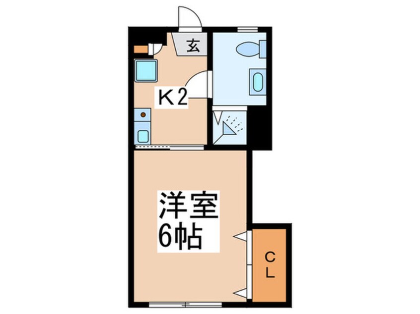 間取図 ハイツ天野Ａ