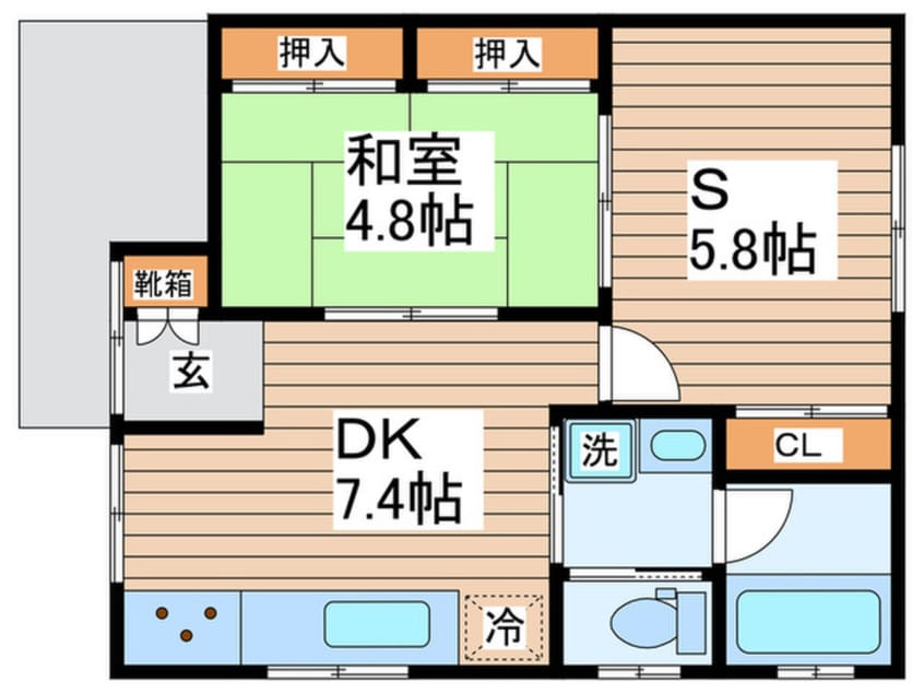 間取図 浅見アパート