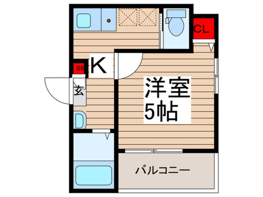 間取図 ＭＥＬＤＩＡ江戸川