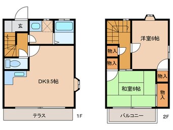 間取図 ガーデンテラスこむろ