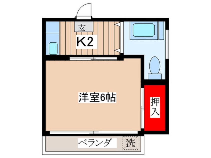 間取図 第二柏木ビル