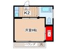 第二柏木ビル 1Kの間取り