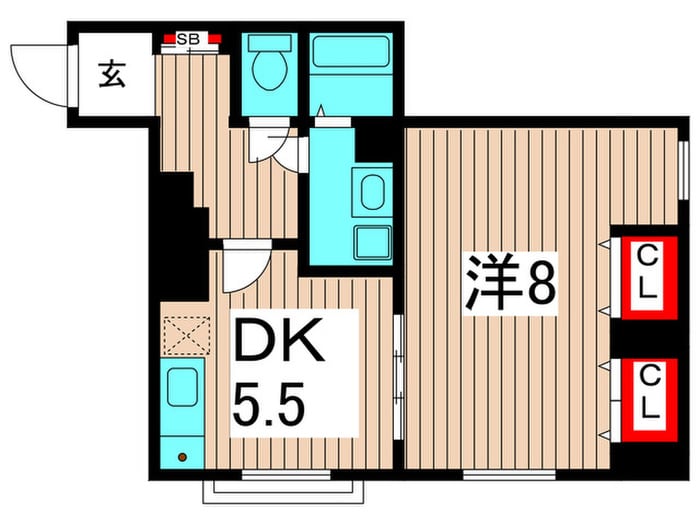 間取り図 メゾン・ド・小岩