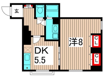 間取図 メゾン・ド・小岩