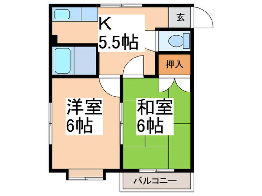 間取図 レジデンス野川