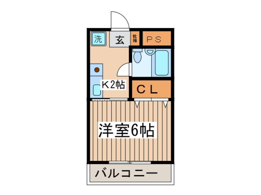 間取図 第三八弘ビル