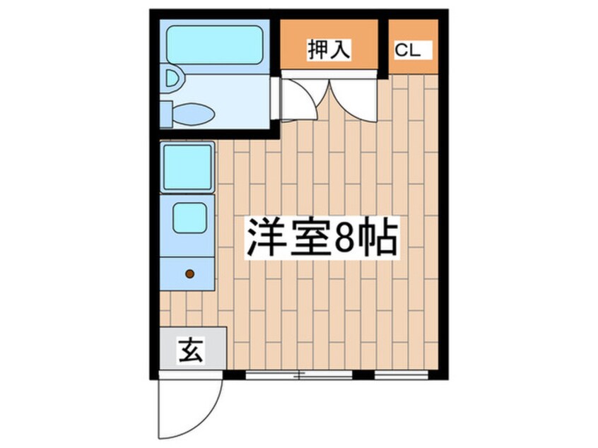 間取図 山形コ－ポ