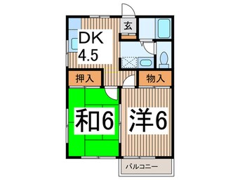 間取図 エスポア－ルハイツ