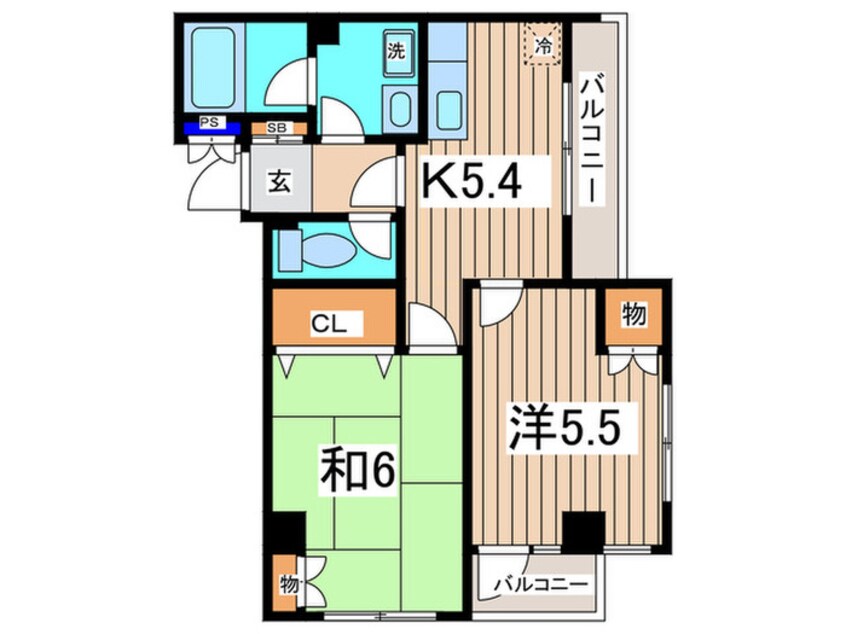 間取図 ブリッジ高津