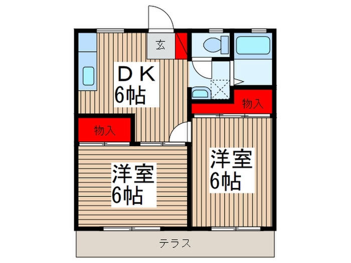 間取り図 Ｈｅｉｇｈｔｓ　ＨｏｓｏｎｏＡ