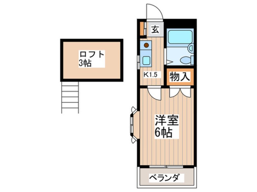 間取図 セドルハイム三鷹Ａ棟