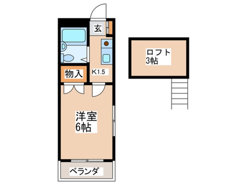 間取図 セドルハイム三鷹Ａ棟