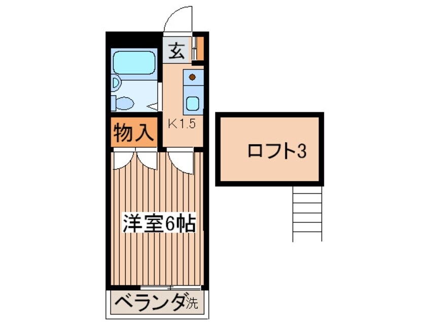 間取図 セドルハイム三鷹Ａ棟