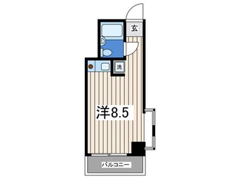 間取図 ﾗｲｵﾝｽﾞﾌﾟﾗｻﾞ横浜大通公園(207)