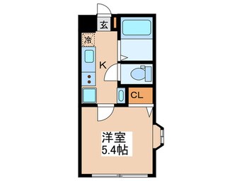 間取図 シャトレ西荻窪