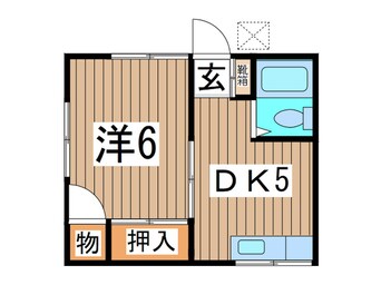 間取図 池田アパ－ト