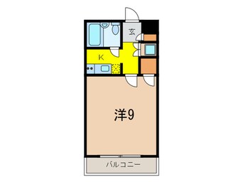 間取図 パラシオン椎名町(306)