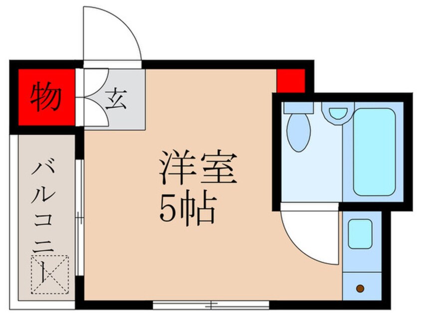 間取図 TOP・中野第3（301）