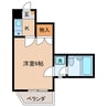 ツヴァイビル 1Kの間取り