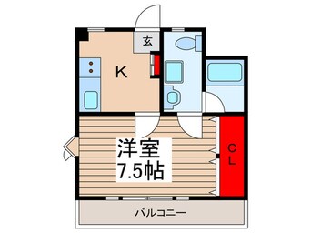 間取図 センチュリーハイツＥ館