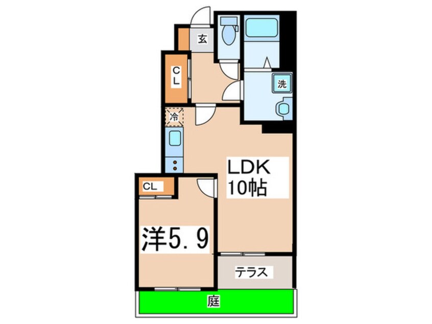 間取図 ポモド－ロ
