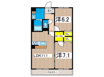 間取図 フラッツ横浜戸塚