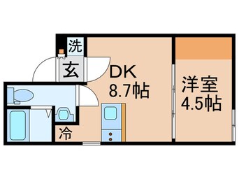 間取図 GRANBLUE五反野