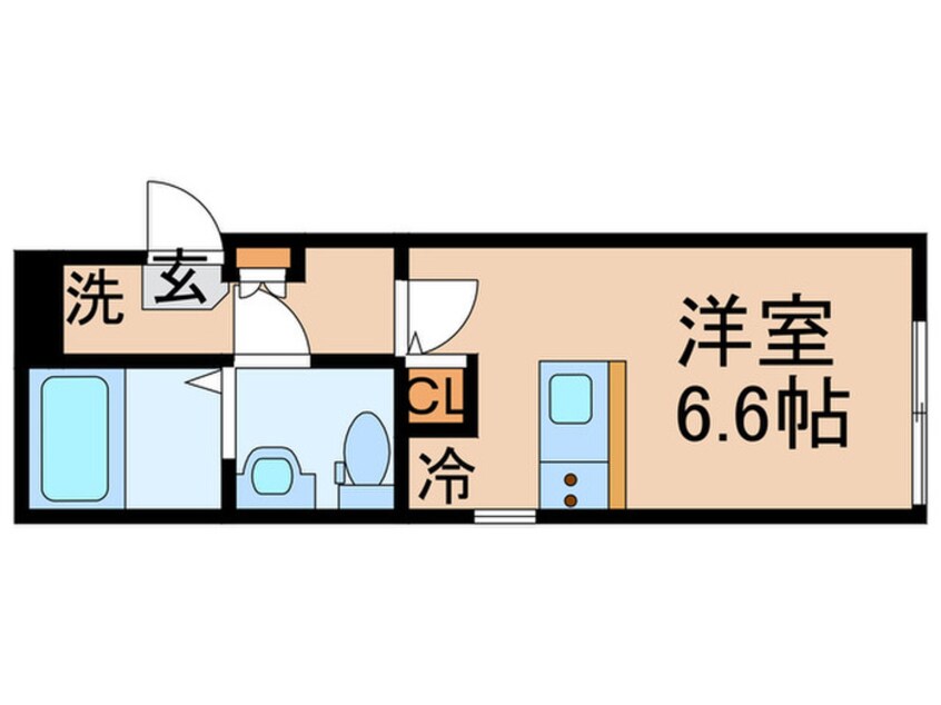 間取図 GRANBLUE五反野