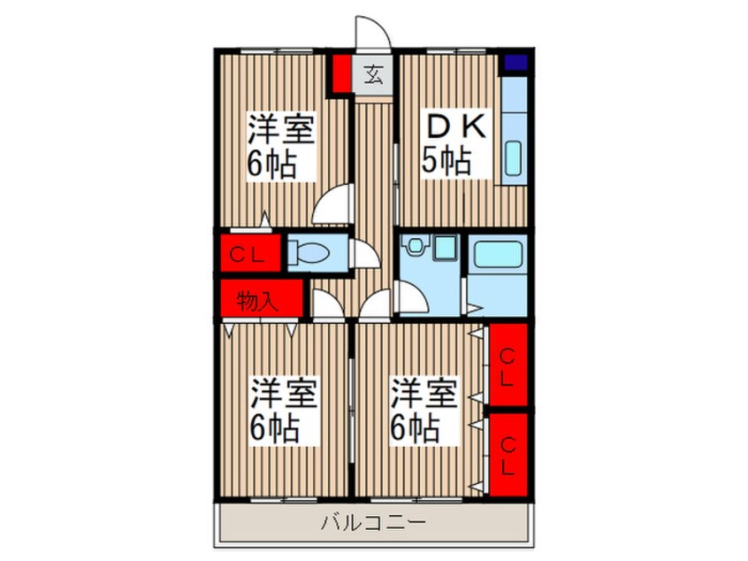 間取図 レジデンス　ヨシダ