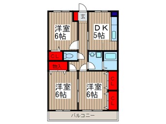 間取図 レジデンス　ヨシダ