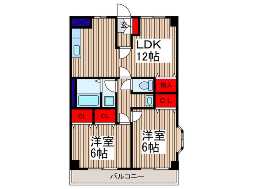 間取図 レジデンス　ヨシダ