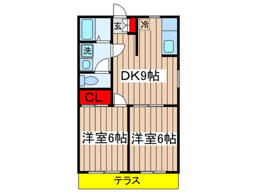 間取図 ハウスリ－ク