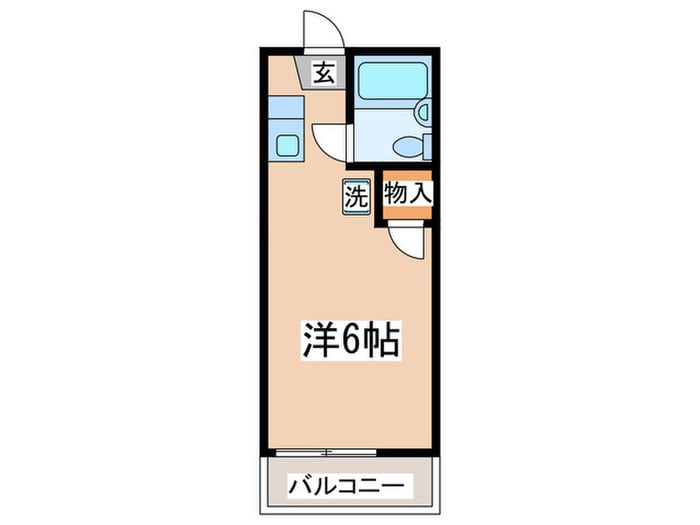 間取り図 クレッセントハウス