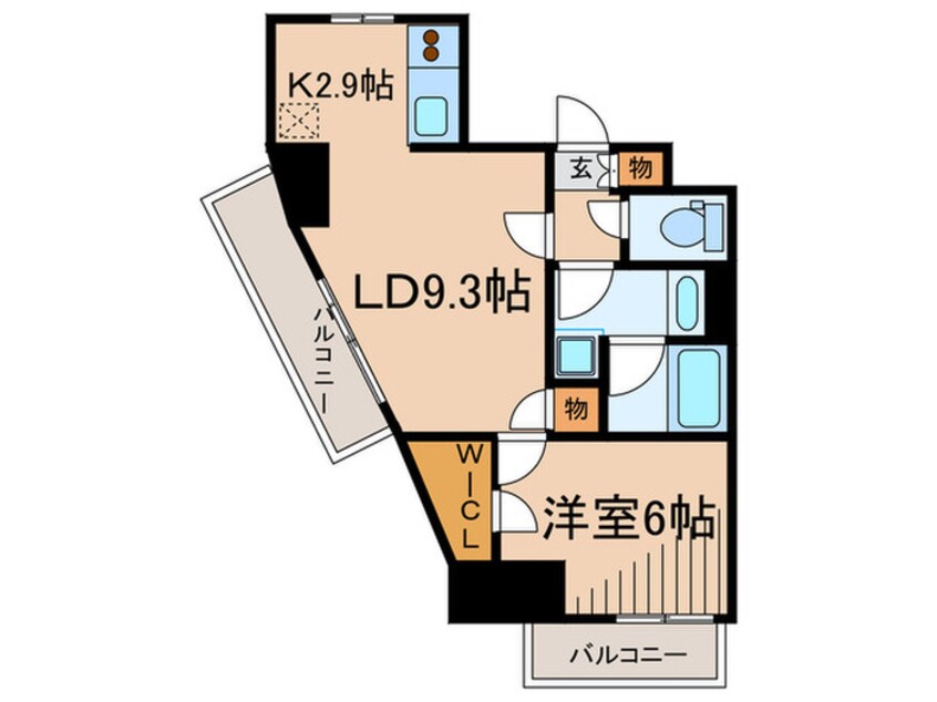 間取図 HF早稲田ﾚｼﾞﾃﾞﾝｽ