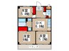 シュロス前田 3DKの間取り