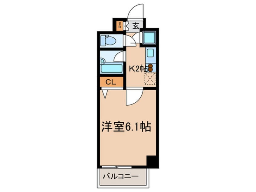 間取図 HF早稲田ﾚｼﾞﾃﾞﾝｽ２