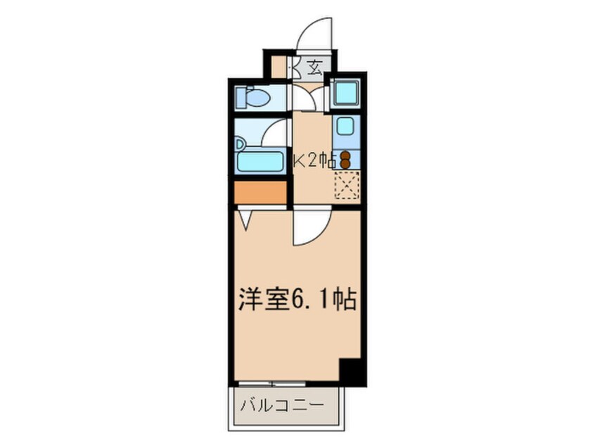 間取図 HF早稲田ﾚｼﾞﾃﾞﾝｽ２