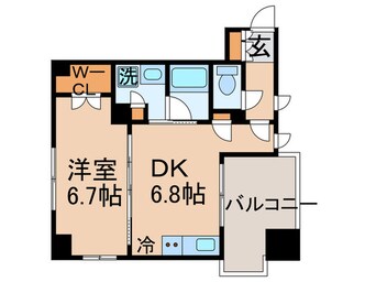 間取図 アクティ東仲通り