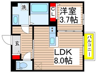 間取図 リトルキャビン