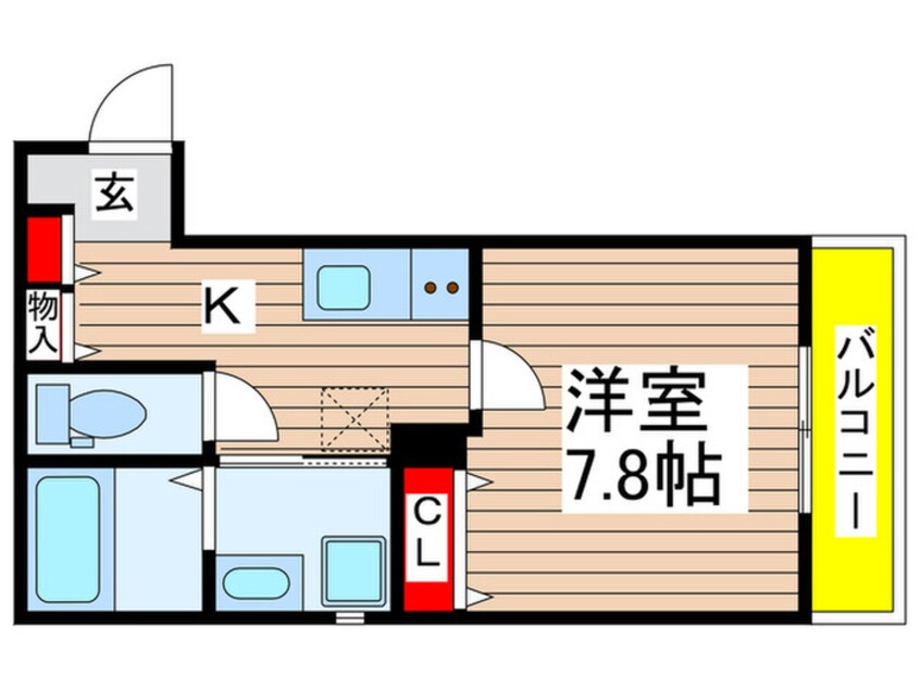 間取図 リトルキャビン