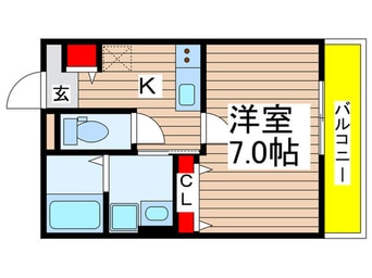 間取図 リトルキャビン