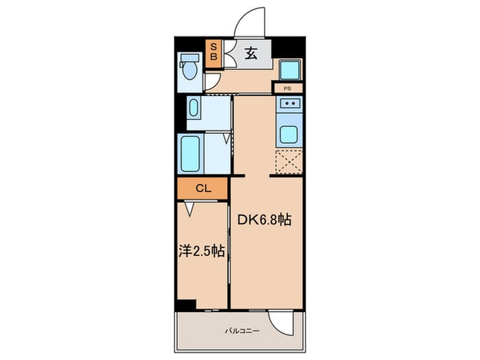 間取り図 ＧＲＡＮＰＡＳＥＯ大森北