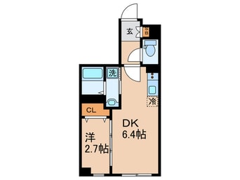 間取図 ＧＲＡＮＰＡＳＥＯ大森北