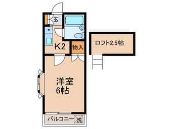 間取図 ハイムいずみＡ