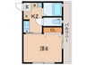 ラペーシュ目黒本町 1Kの間取り