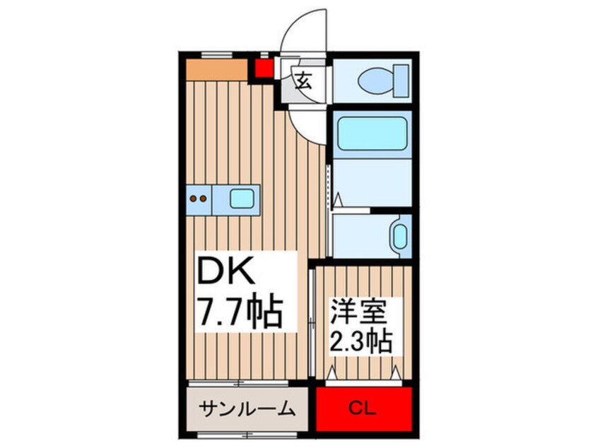 間取図 アルジェンタ