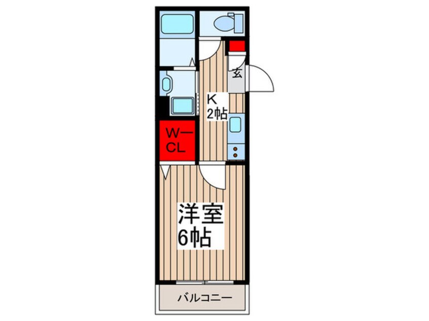 間取図 Brilliant南浦和